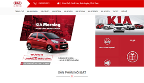 Thiết kế website xe hơi - xe máy